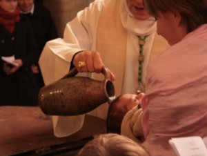 Baptisé dans l'eau