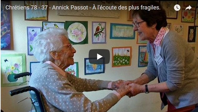 CHRETIENS 78 - Annick Passot est en charge de la pastorale de la santé dans sa paroisse, elle nous accueille dans son quotidien auprès des plus fragiles.