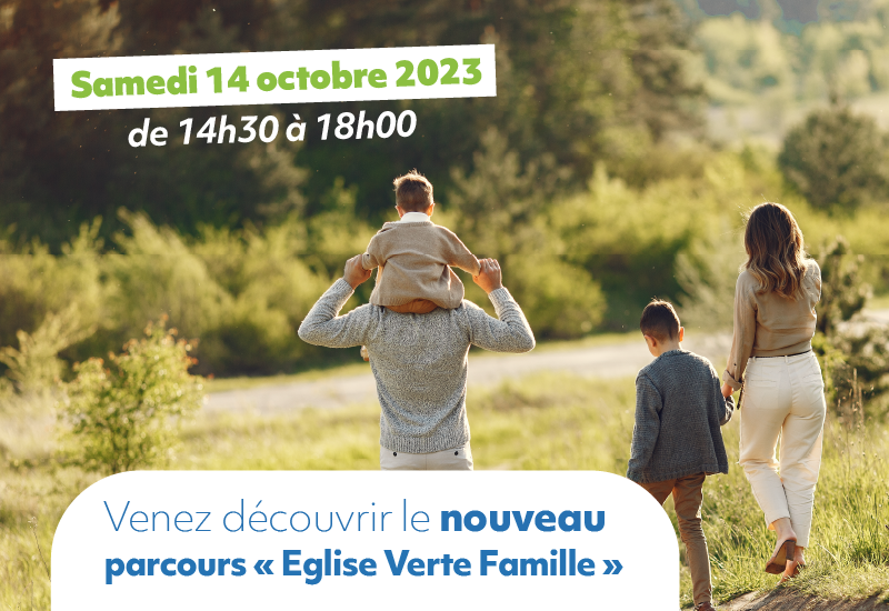 Vos enfants vous parlent d'environnement et d'empreinte carbone à longueur de journée ? Le parcours Eglise Verte Famille est l'occasion de se pencher en famille sur notre manière de vivre et de choisir ensemble comment mieux prendre soin de la Création.
