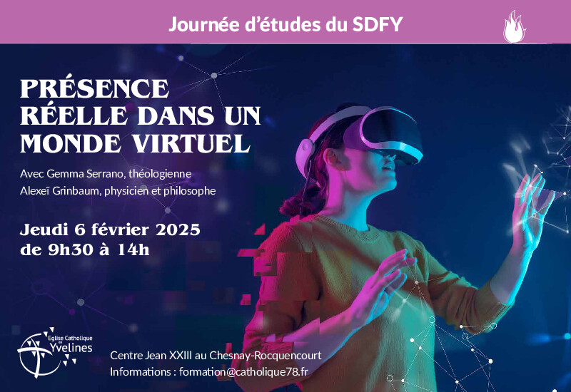 Le jeudi 6 février, environ 100 personnes se sont réunies à l’invitation du Service Diocésain de Formation en Yvelines pour découvrir le monde du numérique et son développement le plus récent : l’IA. Les nombreuses questions posées en introduction de la conférence témoignaient de l’intérêt pour le sujet et de son actualité puisque s’ouvrait au même moment à Paris un Sommet international pour l'Action sur l'Intelligence Artificielle.