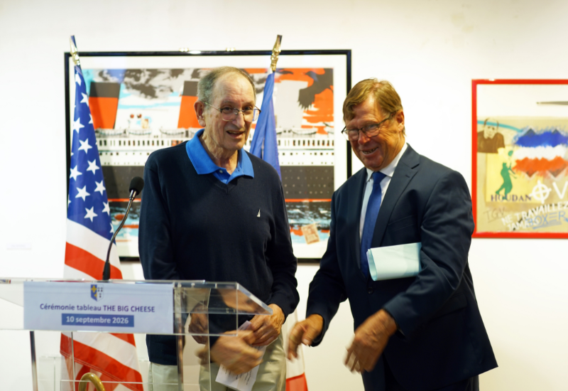 Oublié pendant près de trente ans, le monumental tableau de Philip Orenstein a été restauré et présenté au public le 10 septembre à Houdan. À 86 ans, l’artiste a retrouvé avec émotion la ville qui, pendant la guerre, avait contribué à sauver sa vie.
